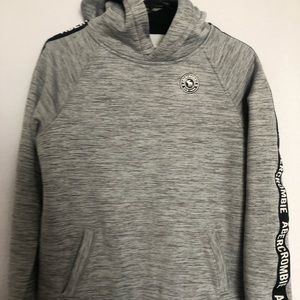 Abercrombie kids.Boy Gray hoodie size 15/16.Fleece
